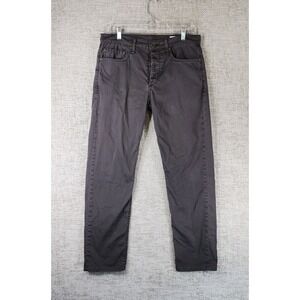Rag & Bone Standard Issue Slim Fit 2 Pants Mens 32 Gray Chino Trousers 32x28.5